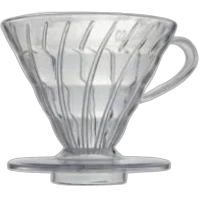 Dripper Plástico Transparente