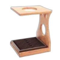 Soporte de Madera con Bandeja