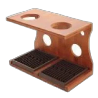 Soporte Doble con Rejillas