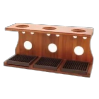 Soporte Triple con Rejillas