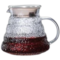 Jarra de Vidrio Texturizada