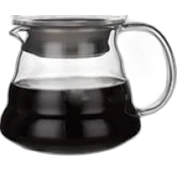 Cafetera de Vidrio con Tapa