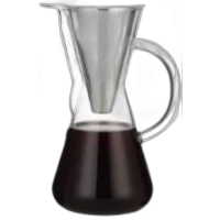 Cafetera con Filtro de Acero