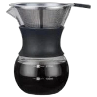 Cafetera con Funda Negra