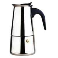 Cafetera Acero Inoxidable Grande