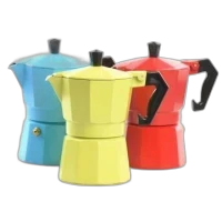 Cafetera Moka Colores