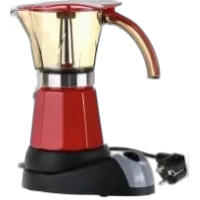 Cafetera Moka Roja Eléctrica