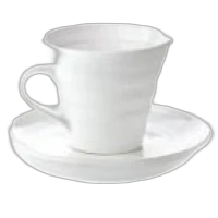 Taza Cónica Blanca
