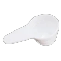 Cuchara Medidora Plástica Blanca