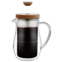 Prensa Francesa de Vidrio Doble 350ml