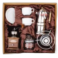 Set Moka con Mechero